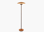 Beige eleganter nordischer Kunst-Pilz-Stehlampe